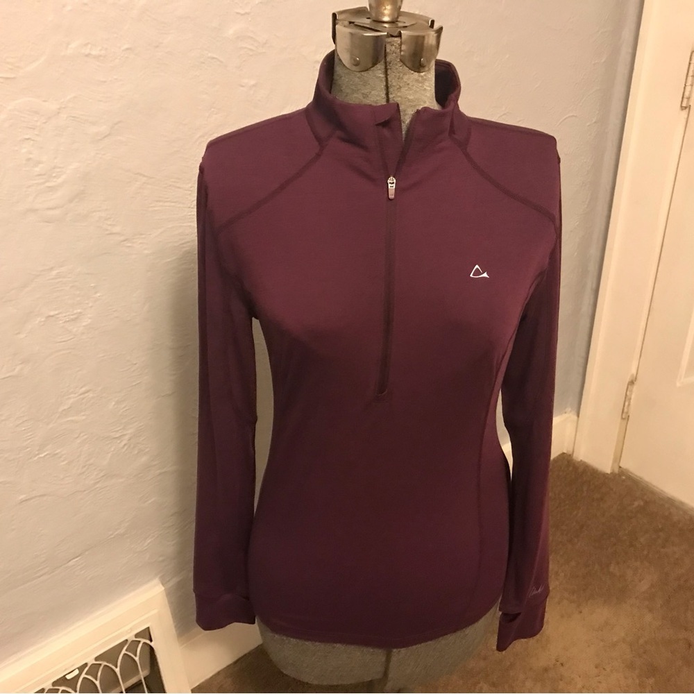 Paradox  Purple Quarter-Zip Pullover